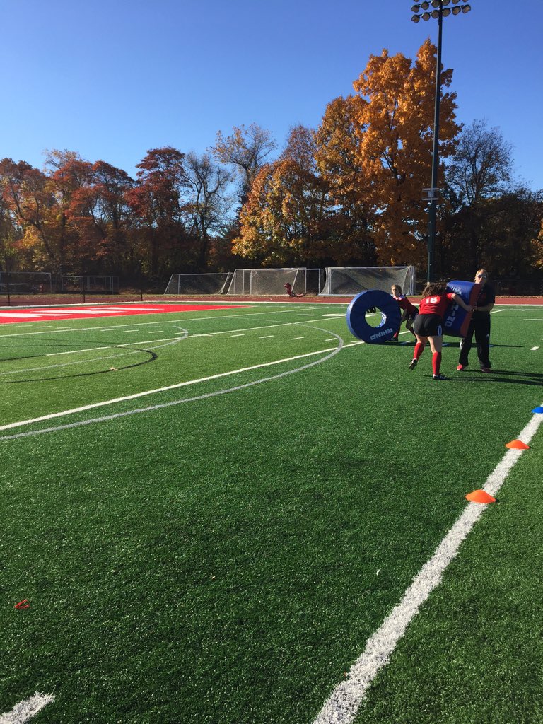 SHUWomensRugby's tweet photo. Used the @Rhino_Rugby tackle ring for our training session today. Absolutely love them! Check them out. https://t.co/RoQPEpz89L