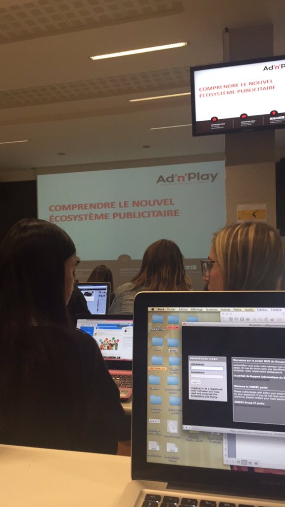 demagny_kim's tweet photo. @MllexKim: Dernière conférence de la journée ✌🏻️😁 #OnEstLa #ConcoursMania #BusinessWeek2015 #GroupeInseec #Bordeaux https://t.co/D58wy0gy7T