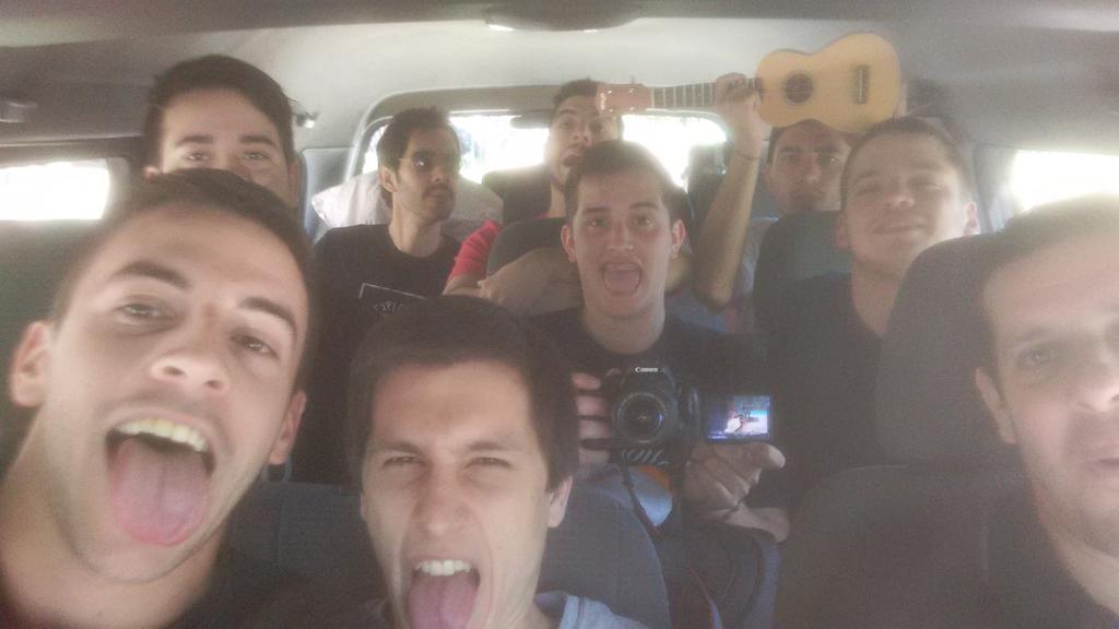 La_encordada's tweet photo. Arrancamos para Bs As a grabar unos temas en #Ceartec .. Los esperamos para hacer el aguante el 11/11 en el Rincón!! https://t.co/rUjwY2VhX8