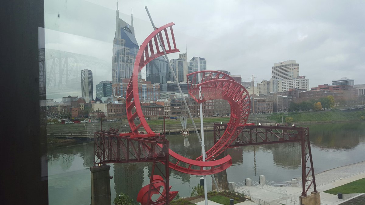onceblind's tweet photo. Awesome view of Nashville this morning at @the_compact @chambereast @nashchamber #chambereast https://t.co/qgRX2DCijN