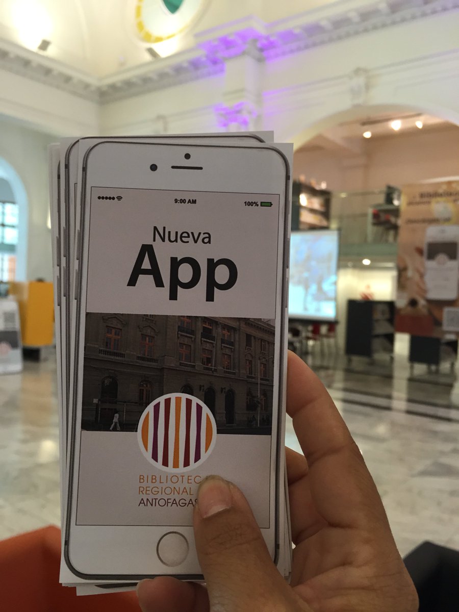 BibliotecAntofa's tweet photo. Les gustó la sorpresa...
@BibliotecAntofa tiene su App
Descárgala ahora https://t.co/nDQCHuD4Sg #Antofagasta https://t.co/54WescVnpM