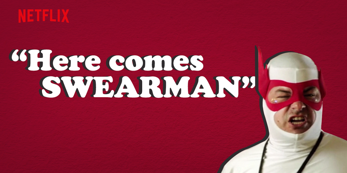 Netflix_CA's tweet photo. It's a swearing-in ceremony, you'd think they'd invite Swearman. @trailerparkboys https://t.co/ADMDaFngEP