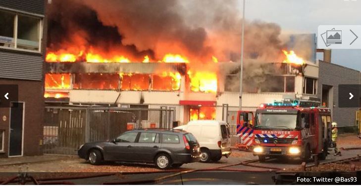 Grote brand in bedrijfsgebied Nieuwe Havenweg - rtihilversum.nl/grote-brand-in…