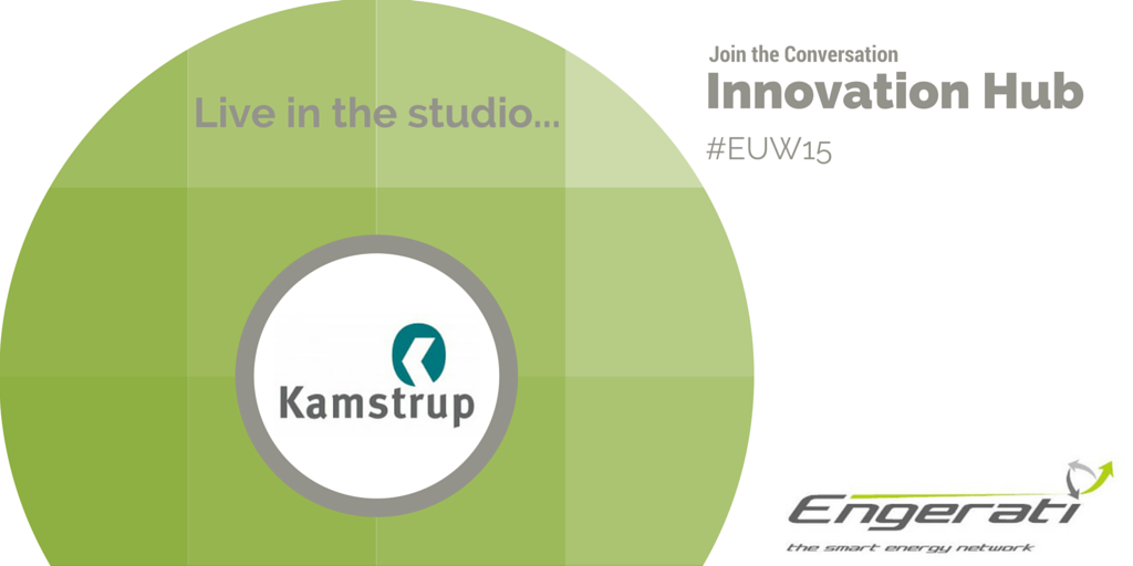 Engerati's tweet photo. #Kamstrup’s @DaugaardJesper live in session at #EUW15 in the #EngeratiStudio https://t.co/2qonBklJC9