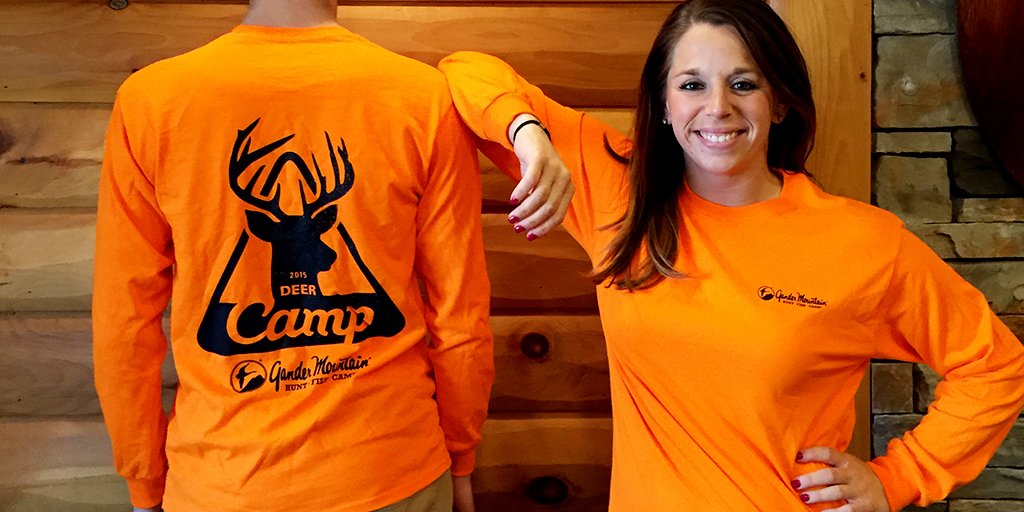 GanderRV's tweet photo. RT for your chance to win an exclusive #GMDeerCamp blaze long sleeve to kick off the 2015 Deer Opener! #TheHuntIsOn https://t.co/QaH621uXZf