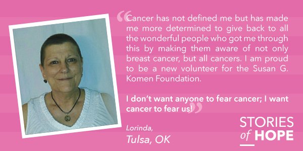 AdmiralExpress's tweet photo. Lorinda's story is one of determination. Meet our featured survivor for week 4 of SoH. https://t.co/6OjMqxOh1p https://t.co/Egir3sKun8