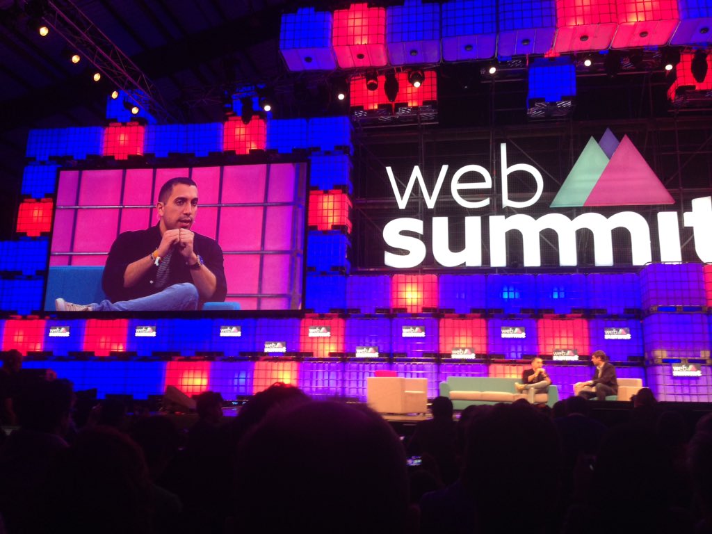 #WebSummit2015 -Tinder man Sean Rad 1.5M dates per week 9B matches so far.