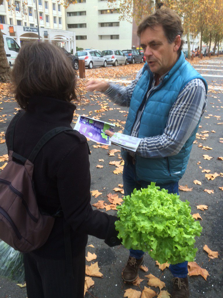 "Bjr, vs avez entendu parler du budget participatif? La campagne d'info débute aujourd'hui sur les marchés rennais