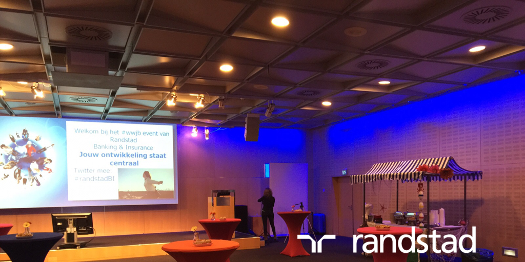 RandstadNL's tweet photo. Jouw ontwikkeling staat centraal...Randstad Banking &amp; Insurance #event gaat zo  van start! #randstadBI https://t.co/Ukc7SXERRq