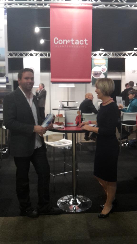 Conntactueel's tweet photo. Goede gesprekken op de beurs. Volop actie! https://t.co/iL6yP7bsG2