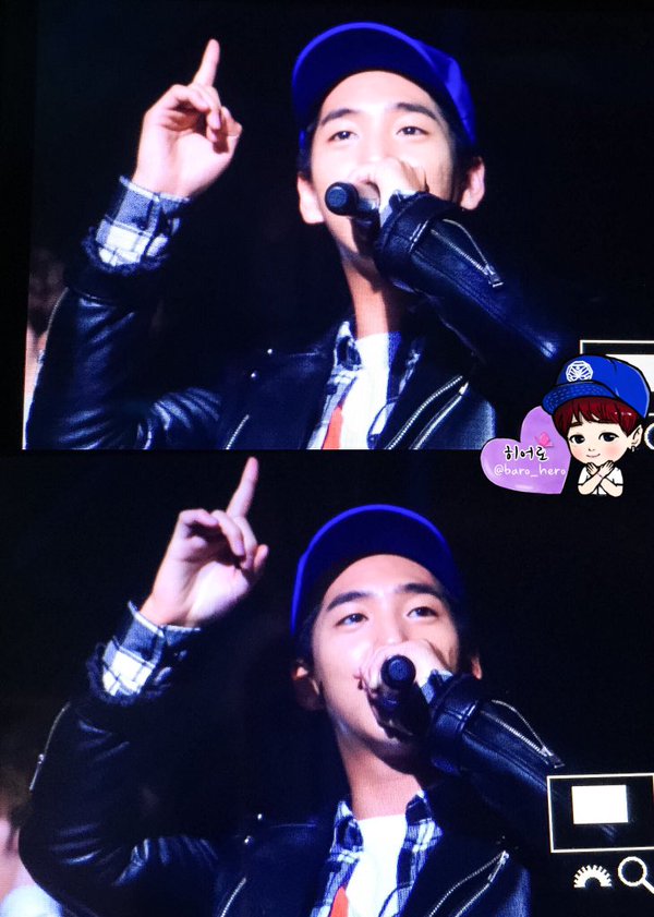 Official_B1A4's tweet photo. [PREVIEW][4P] 151104 #B1A4 Baro at GMarket Concert STAYG7 (cr:BARO_hero &amp; ROMANCE_BARO) https://t.co/x7mPd7qTA4