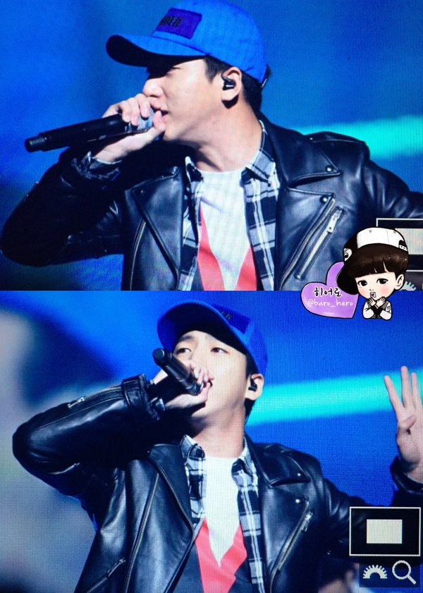 Official_B1A4's tweet photo. [PREVIEW][4P] 151104 #B1A4 Baro at GMarket Concert STAYG7 (cr:BARO_hero &amp; ROMANCE_BARO) https://t.co/x7mPd7qTA4