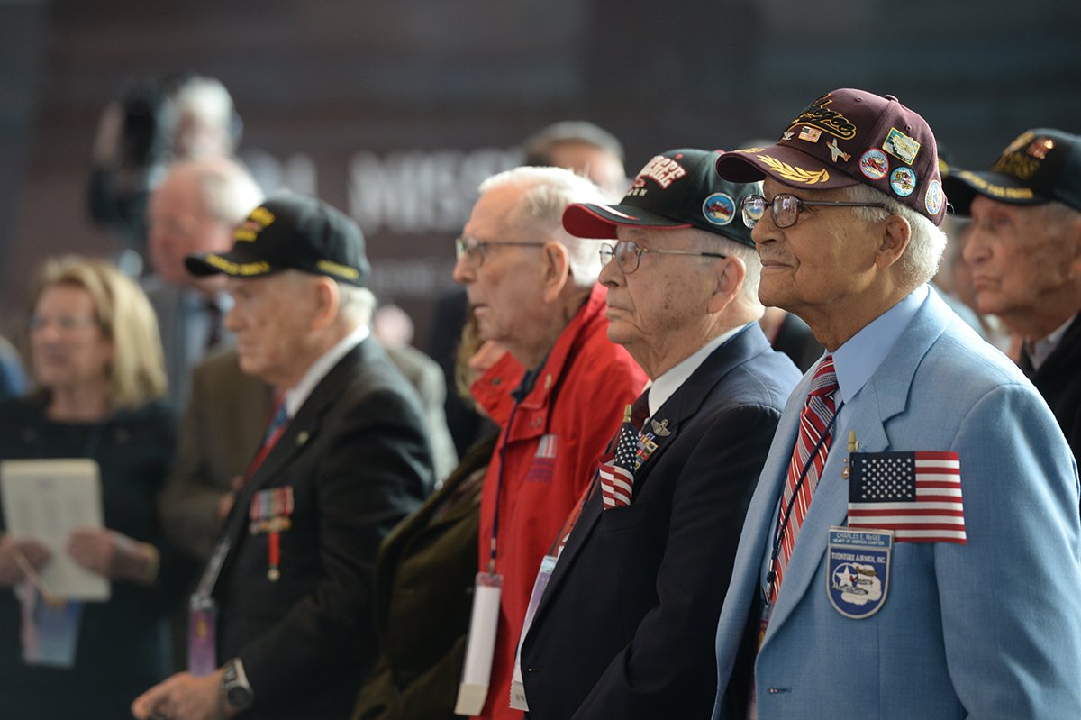 WWIImuseum's tweet photo. Say #thankyou to our #veterans. Help us collect 1 Million thanks this #VeteransDay https://t.co/81tZyDz9aE #ty4mf https://t.co/P935JE0280