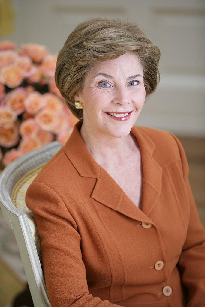 in 1946, First Lady Laura Bush is born. Happy Birthday Mrs. Bush!  