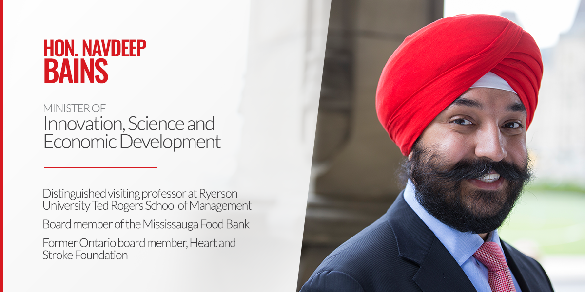 liberal_party's tweet photo. Navdeep Bains is the minister of Innovation, Science and Economic Development. #pm23 https://t.co/3opZESUT4B