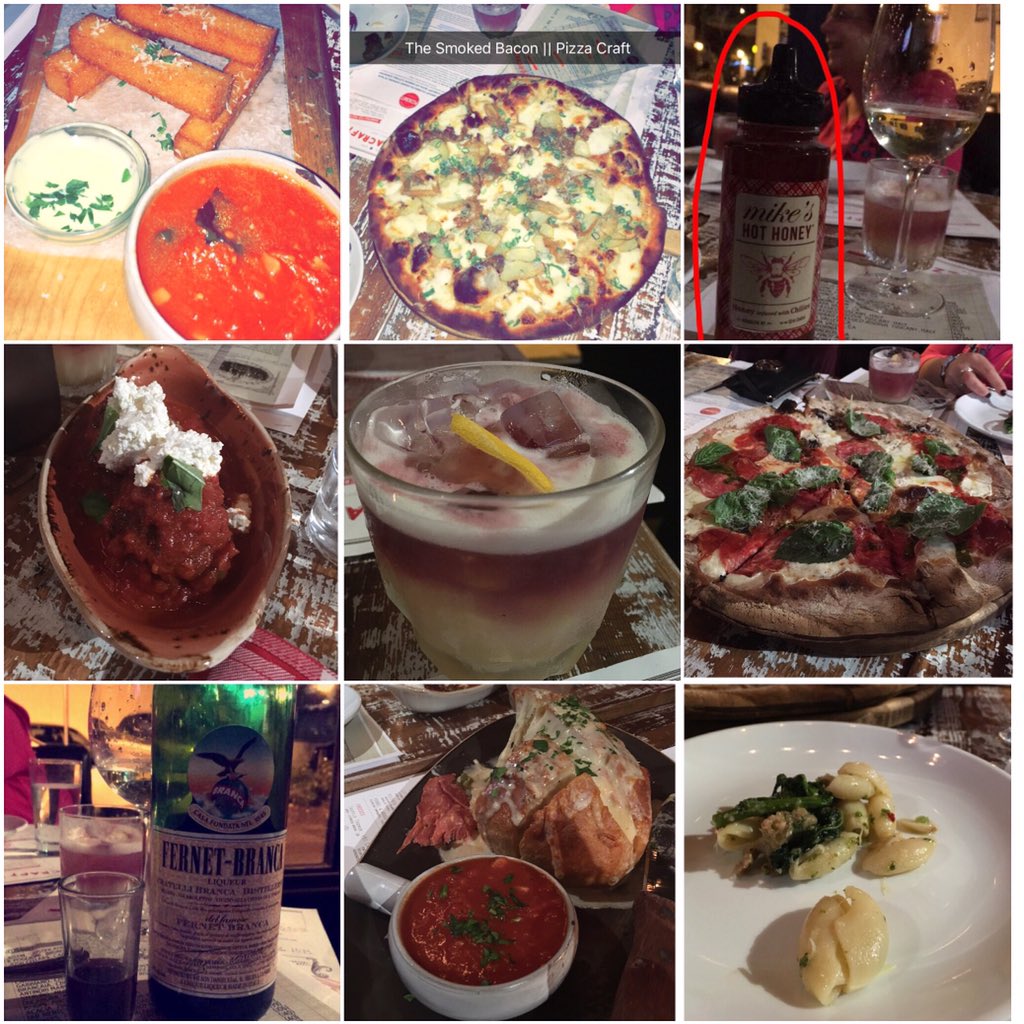 KavitaChanne's tweet image. Feel no guilt after all this goodness last night. #Tasting #PizzaCraft #FortLauderdale #Apothecary #InMaBelly