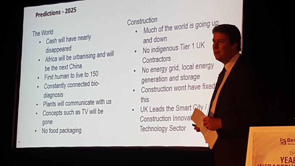 EEPaul's tweet photo. Mark Bew predictions for 2025 - some a bit frightening #yii2015 https://t.co/09orYZccYs