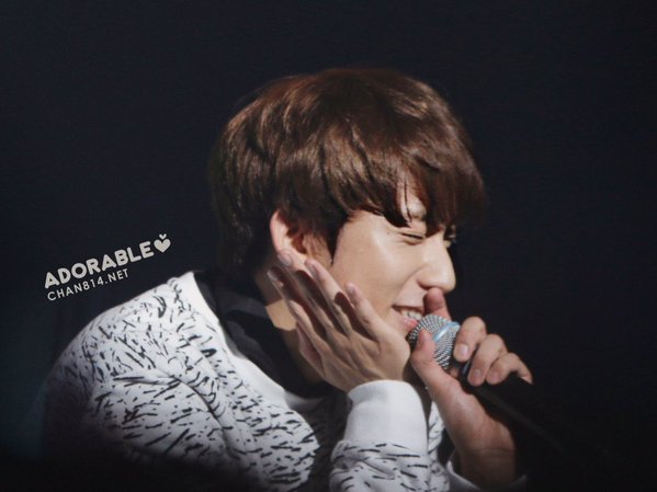 Official_B1A4's tweet photo. [PREVIEW][4P] 151104 #B1A4 Gongchan at GMarket Concert STAYG7 (cr:chan814net &amp; lovelychannet) https://t.co/EW4VsQOH7R