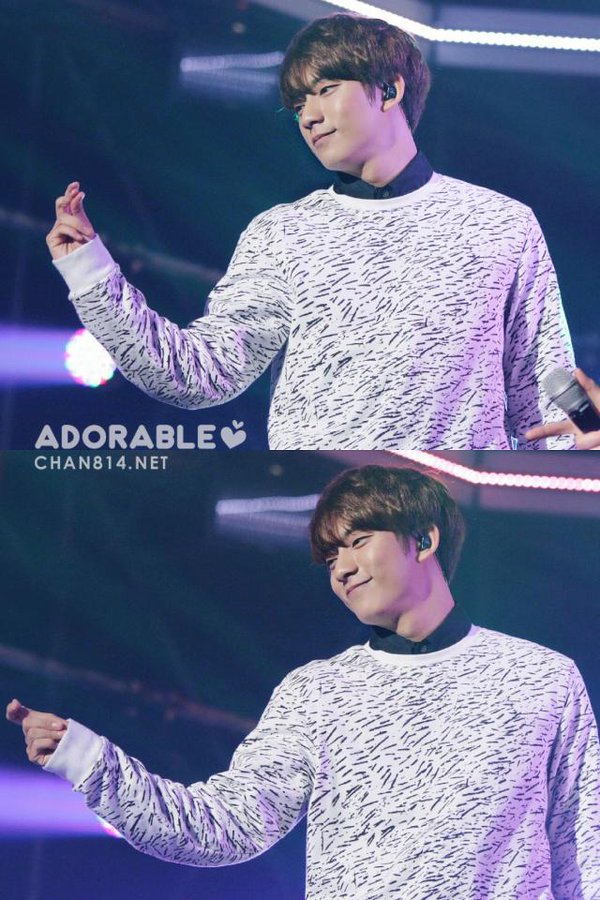 Official_B1A4's tweet photo. [PREVIEW][4P] 151104 #B1A4 Gongchan at GMarket Concert STAYG7 (cr:chan814net &amp; lovelychannet) https://t.co/EW4VsQOH7R