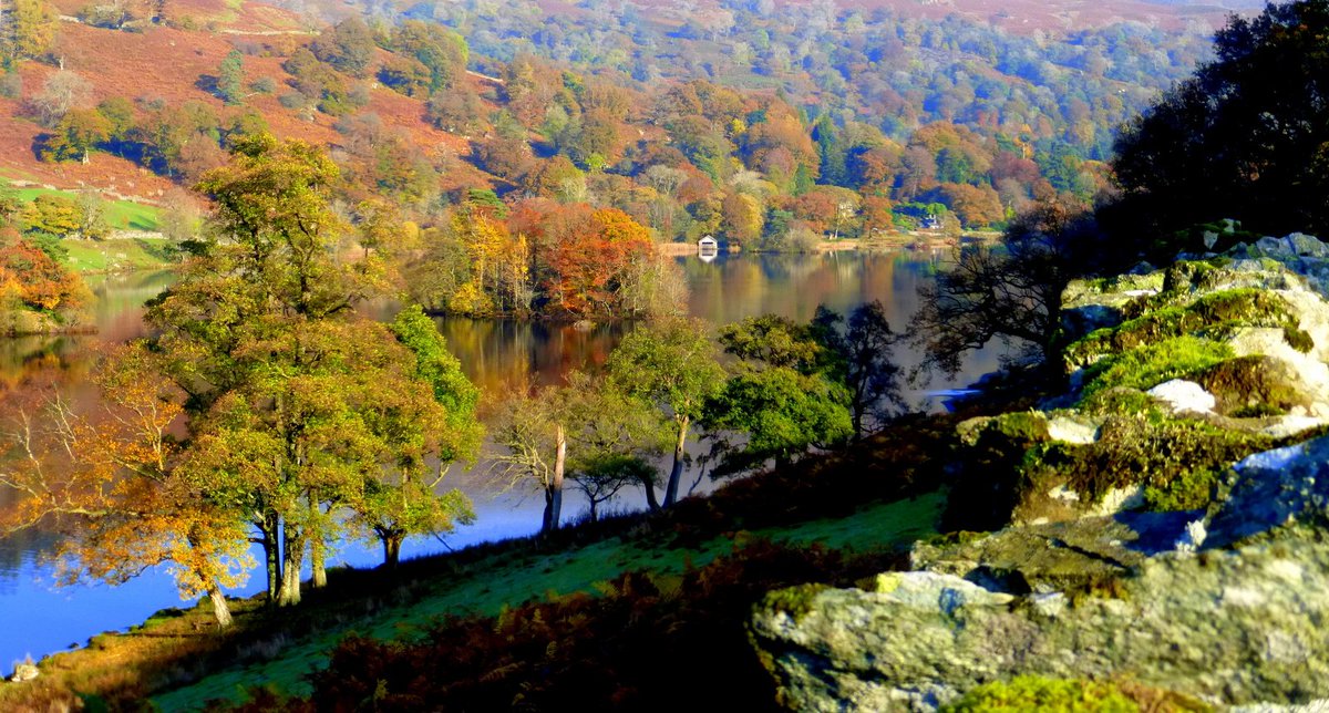 VisitMorecambe's tweet image. Rydal Water #Cumbria  #AutumnWatch @CumbriaWeather @aa_foresee @WizardWeather @StormHour @weatherchannel @glocky9