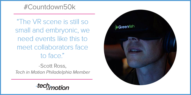 Lindsay_L_Lewis's tweet photo. Change the way you learn about #tech like #VirtualReality. Join #TechinMotion: https://t.co/4ByAaoxI85 #Countdown50K https://t.co/4nnDUqJJdD
