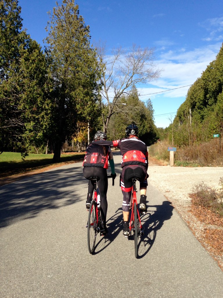 DJamnicky's tweet photo. Thrilled to be riding on a warm November day with our fast @devincicycles 🚴🏼 @FrankLefeber @lacordee https://t.co/vquyRa9xXS
