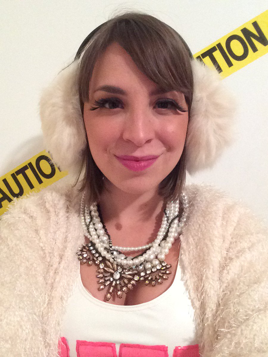 bedouxmusic's tweet photo. What were you for #Halloween2015?#BeDoux was celebrating #CHANELoween @ScreamQueens #ChanelNo3 #earmuffs #indie #nyc https://t.co/pKcnwhPSQp