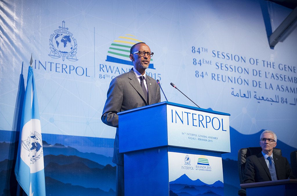 Rwandapolice's tweet photo. MT @RwandaGov: President @PaulKagame’s Keynote Address at the 84th #INTERPOLGA. https://t.co/2ViyDoASJT #Rwanda https://t.co/URzDCNkW0T