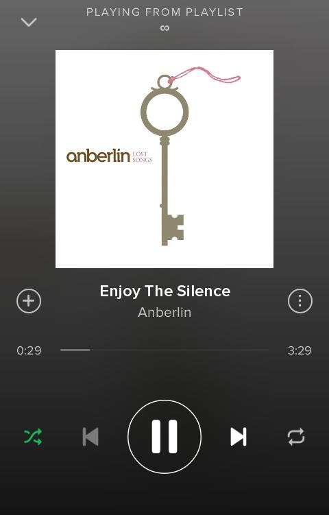 PlaylistTips's tweet image. Enjoy the silence by @anberlin 🎶