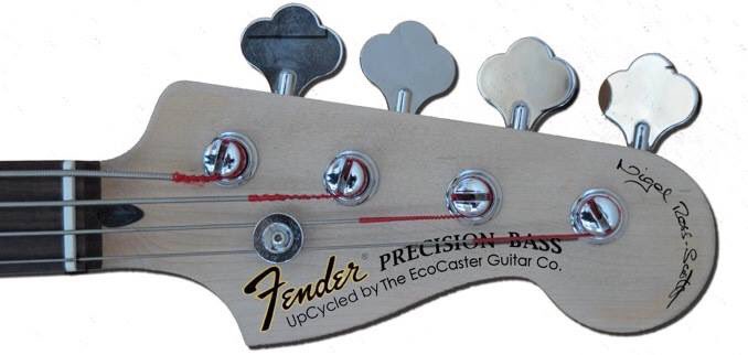 EcoCasterGuitar's tweet photo. Our first #EcoCaster #signature #precision #bass hand built for #ReFlex bassist Nigel Ross-Scott. #ThunderThumb https://t.co/tJu0WOqjjK