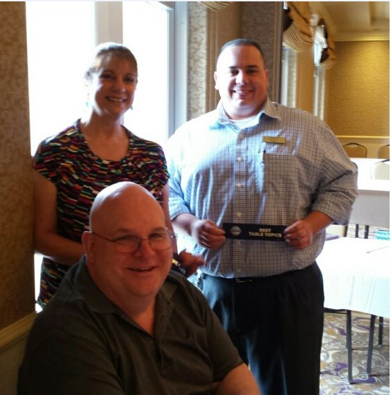 HWToasties's tweet photo. Congrats 2 our winners today!  Mary-Speaker, Ken-Evaluator, and @ninjacatraul table topics!  #toastmasters https://t.co/RxIwL6Ez6a