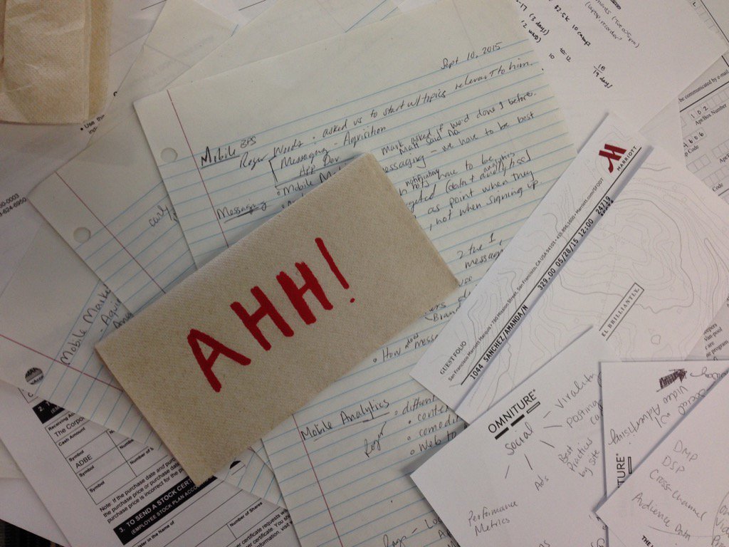 cierrabrooke's tweet photo. Paper is scary. Move to digital. #ScaredSheetless #AdobeLife https://t.co/Uz5qDoi1Qx