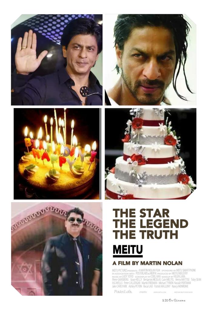 Wish u a very happy birthday dear Shahrukh Khan. God bless u with loads of luck, love, good health&great fortune . 