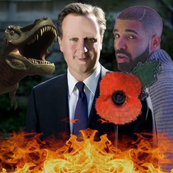 No 10 Ridiculed After Adding Poppy To David Cameron Facebook Picture 