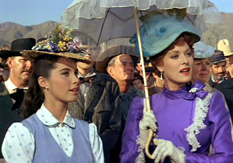 Happy Birthday Stefanie Powers! Stefanie & the recently passed Maureen O\Hara in John Wayne\s McLintock! (1963) 