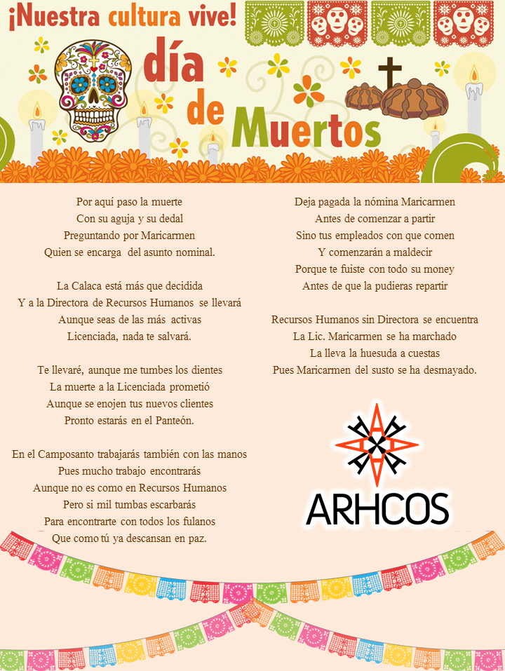 arhcos's tweet photo. #AntesDeMorirQuisiera #ARHCOS Celebra el Día de Muertos https://t.co/WQo7oX0T0y