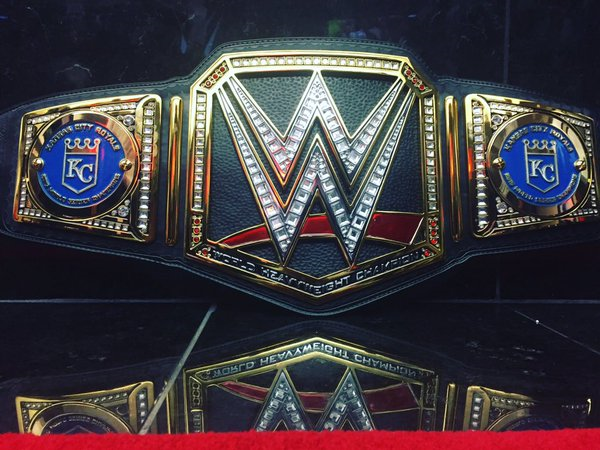 SportsCenter's tweet photo. The @WWE is sending the Royals a little extra bling for their World Series title. (via @TripleH) https://t.co/VFOmkd5I6z