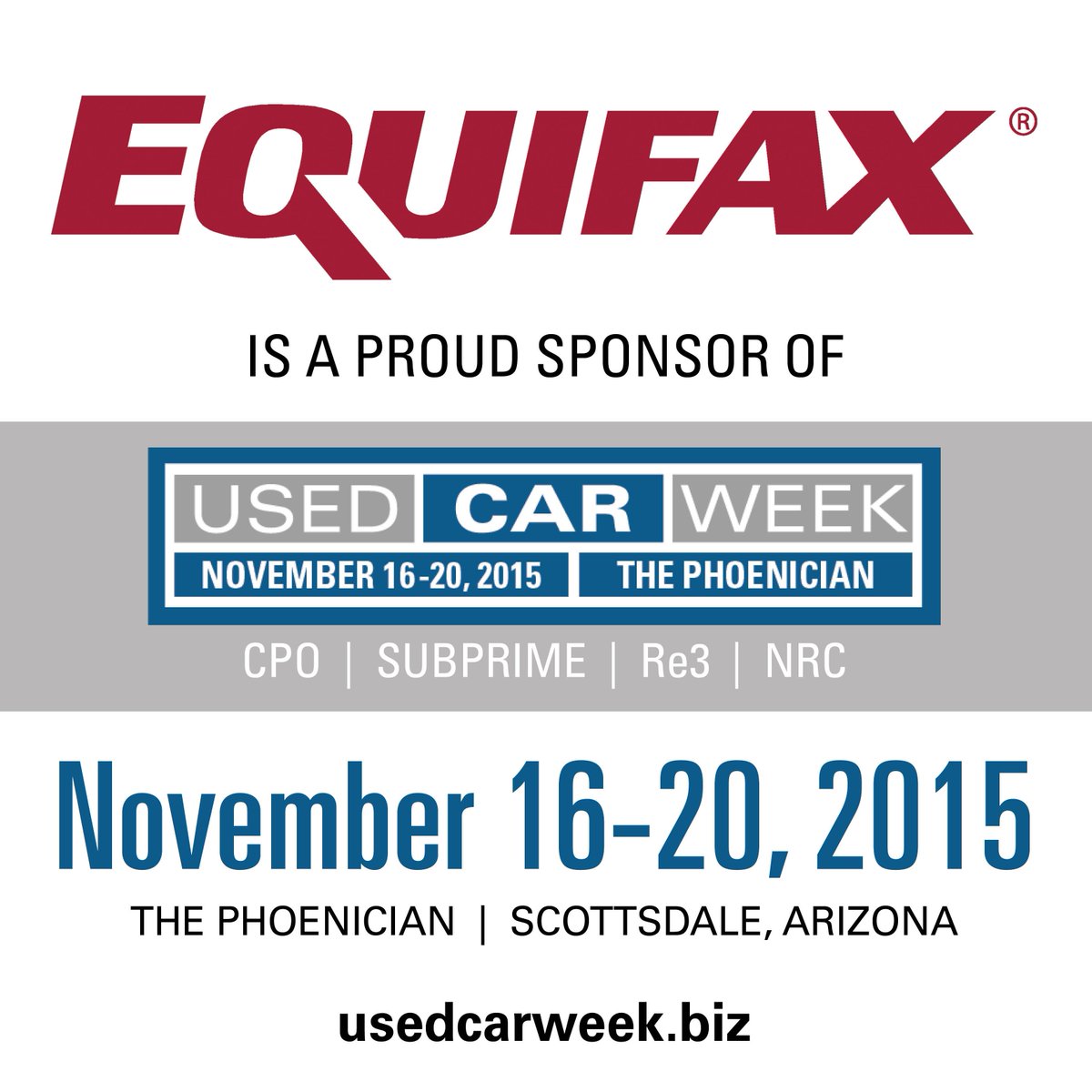 UsedCarWeek's tweet photo. Continue the conversation at #SubPrimeForum | Nov. 16 - 18 | The Phoenician  https://t.co/4a9t9PPEGo https://t.co/JxNpUplmjV