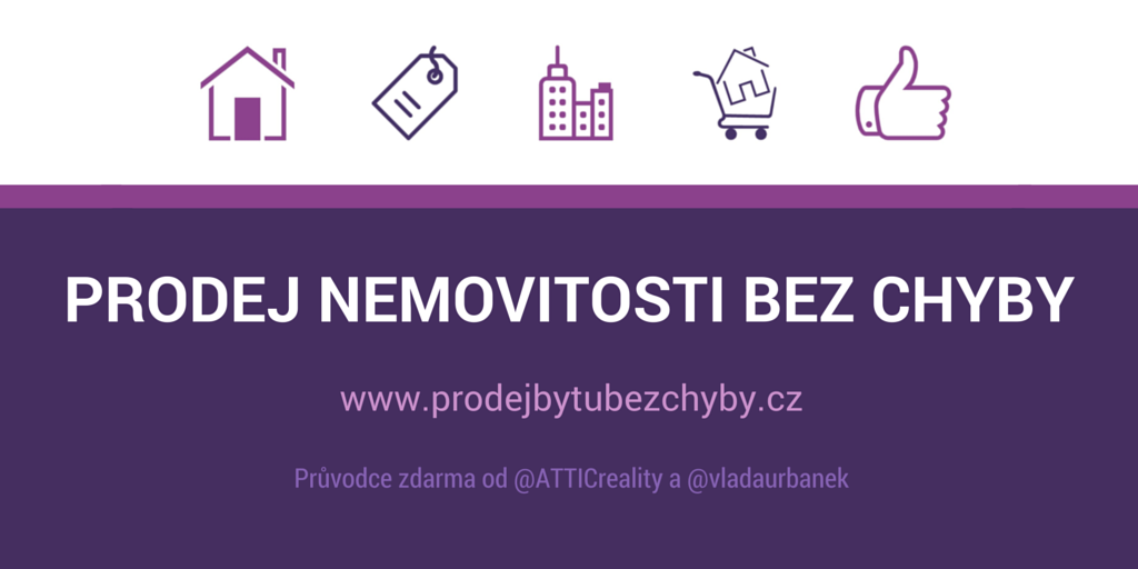 ATTICReality's tweet photo. Stáhněte si zdarma průvodce prodejem nemovitosti. Ať někde neuděláte chybu. https://t.co/nlEoVitsRG #byt #prodej https://t.co/zkIVdtRLjc