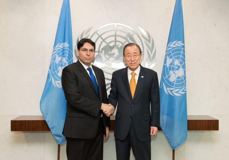Jerusalem_Post's tweet photo. Danon to Secretary General Ban Ki-Moon: Root out hypocrisy towards Israel at UN https://t.co/3emc4E1xtv #Politics https://t.co/QIHuDHwNcd