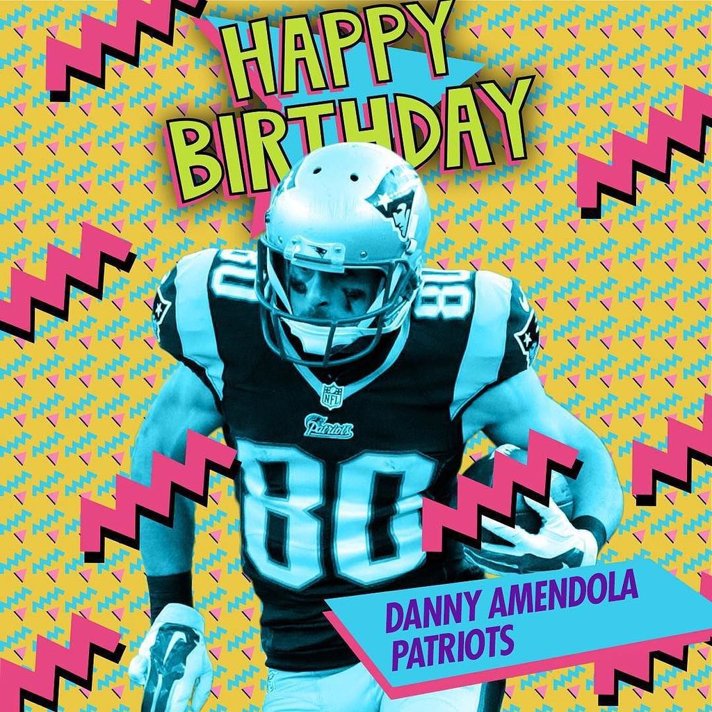 Double-tap to wish WR Danny Amendola a happy birthday! by nfl  