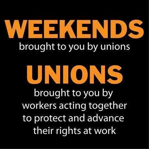 The_UWUA's tweet photo. Did you enjoy your weekend? https://t.co/pEaHUz1QZp