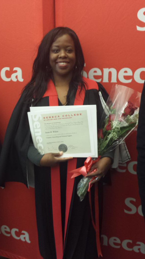 JShamz_'s tweet photo. Shout out to my beautiful mom who graduated a few days ago ! π₯β€ #SenecaGrad2015 https://t.co/oAJHOqZBx4