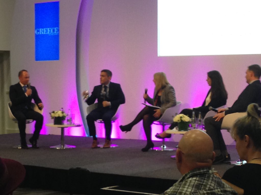 KathrynListon's tweet photo. Business as usual in Greece despite economic crisis says #Sunvil and #Tui #WTM15 @TravWriters https://t.co/43vbXPFKIl