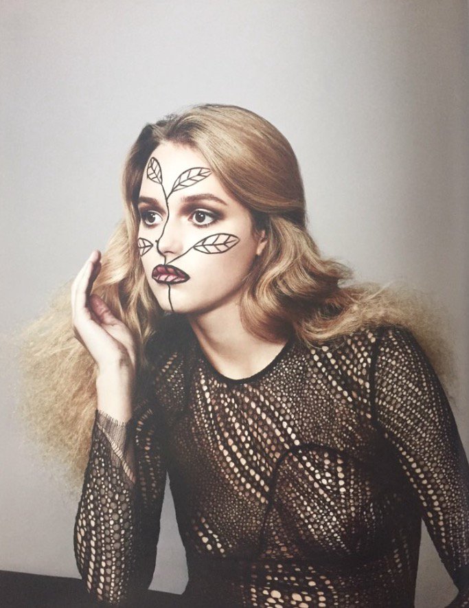 Y_salon's tweet photo. New editorial out today hair by @ange_lowery see it in #idolmagazine #surrealistissue #model #fashion #welovethis https://t.co/tVqSDwAMJ9