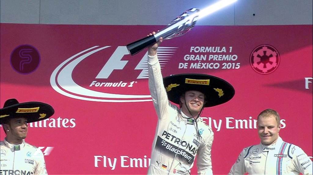 Saberproject's tweet photo. Did you watch @F1 #MexicoGP? The trophy for @nico_rosberg looks quite familiar to us.. @MercedesAMGF1 #wontwothree https://t.co/f6OpwVtpKi