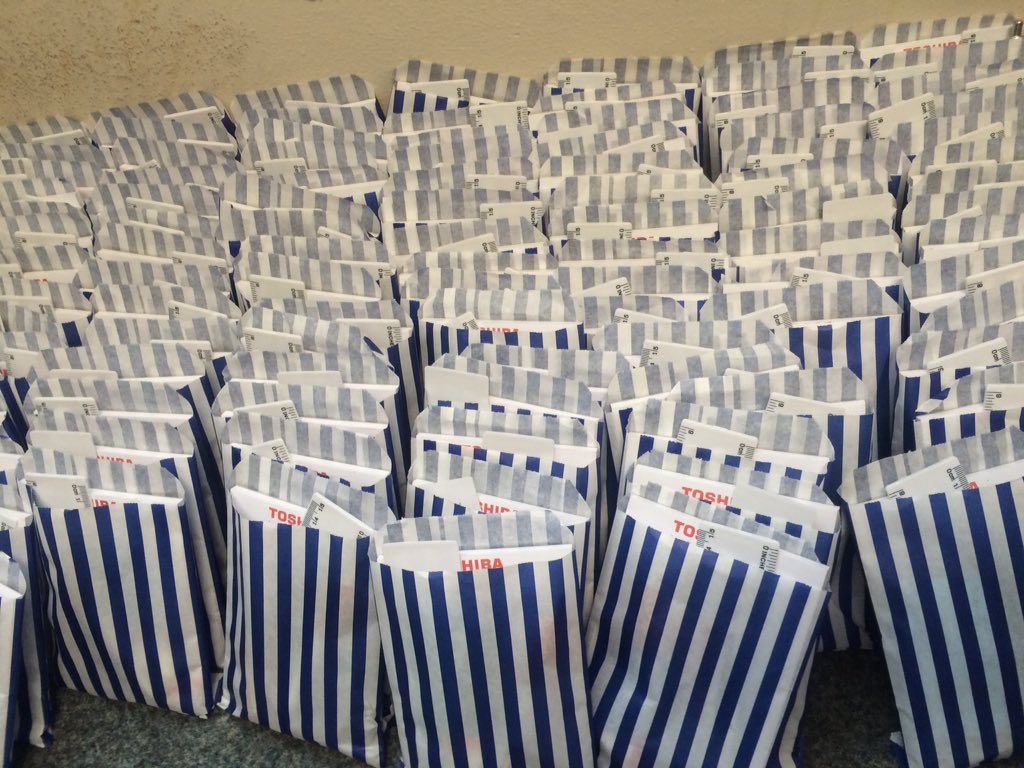 DLLearning's tweet photo. We packed all the goody bags for those attending #DLNetwork15 on Wednesday. Very excited digital leaders here! https://t.co/wsRRhoRvrh