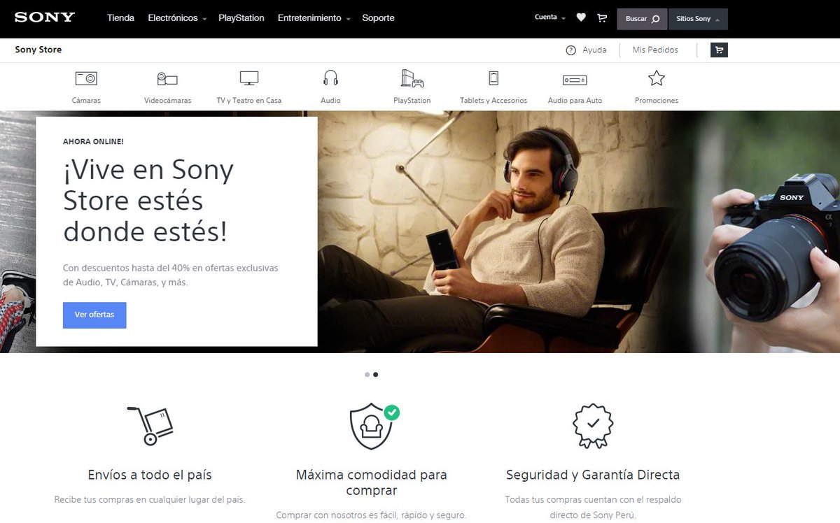 KarlosPeru's tweet photo. NP: Sony Perú lanza nueva Plataforma de E-commerce
https://t.co/0dPVkBoA7e @SonyLatin #Ecommerce #SonyPeru https://t.co/6fzWMfuJjJ