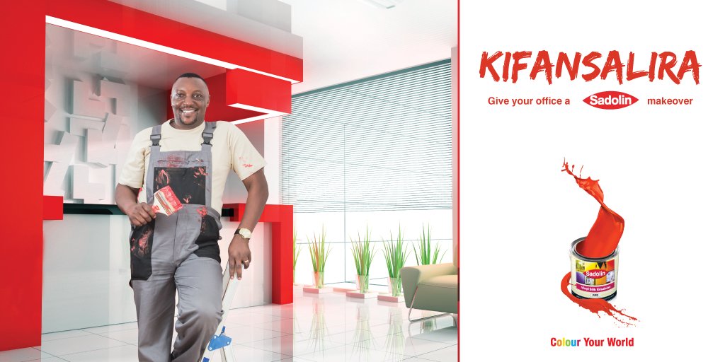 PlasconUganda's tweet photo. Give your world a Sadolin makeover today. #Kifansalira https://t.co/UVadkZ22fq https://t.co/ylHiZ9YNJn