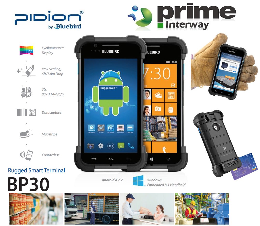 glima57's tweet image. El equipo de hoy: 
#PIDION #BP30
Celular robusto, radios, 2D, lector banda magnética.
#PRIMEINTERWAY